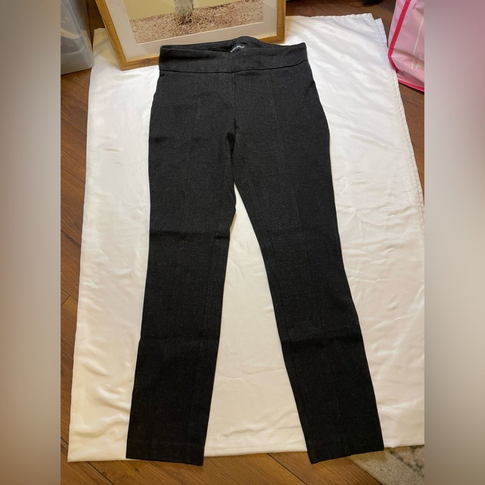 Hilary Radley size small charcoal gray dress pants